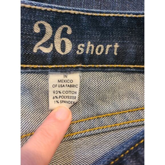 J. Crew matchstick size 26 short women's bootcut jeans - Picture 4 of 7